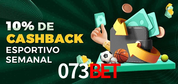 10% de bônus de cashback na 073Bet